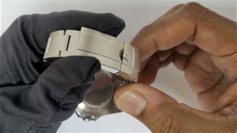 rolex clasp geniun|how to adjust rolex clasp.